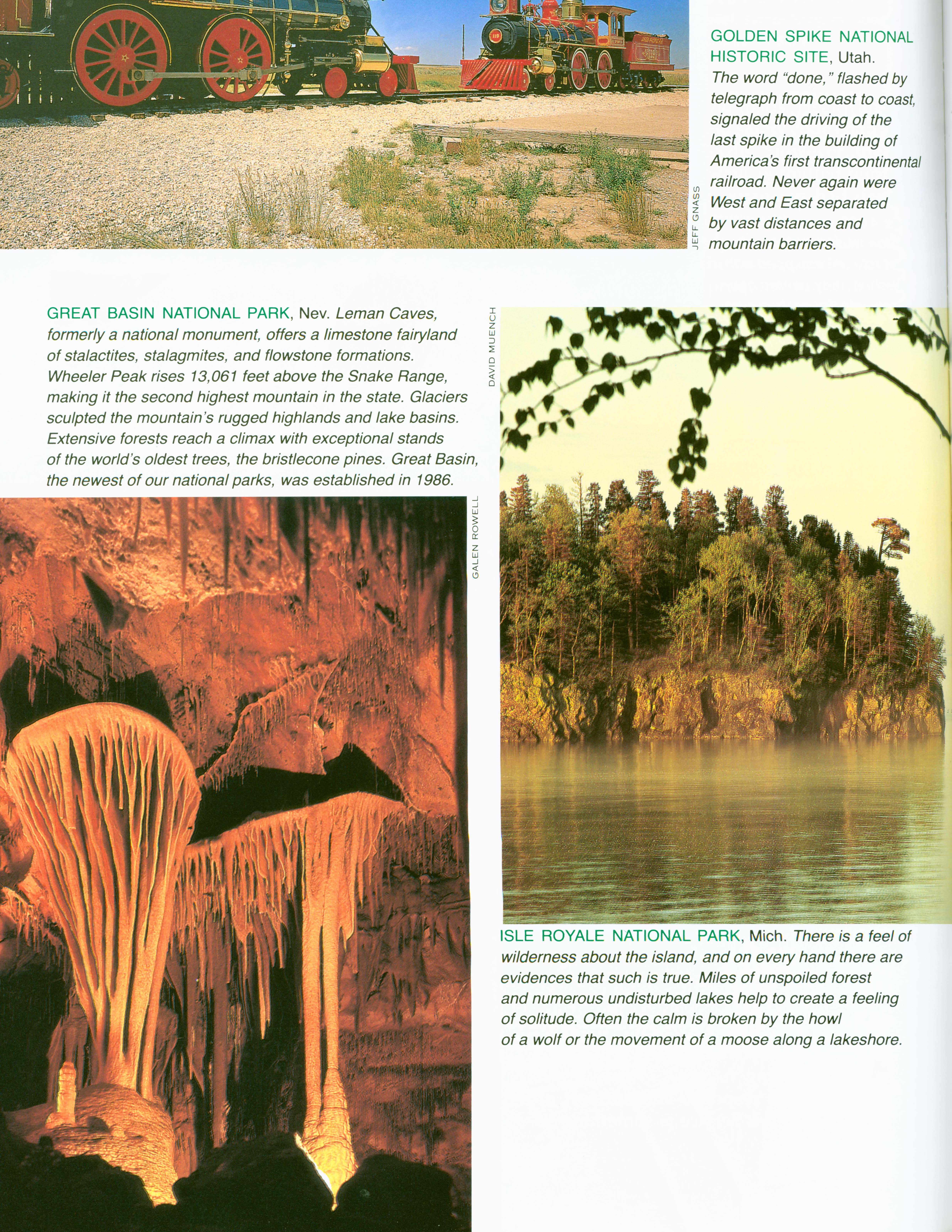 NATIONAL PARK SERVICE: the story behind the scenery. KCPU8068b